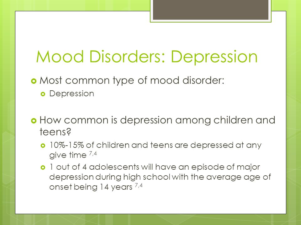 risperidone children mood disorders